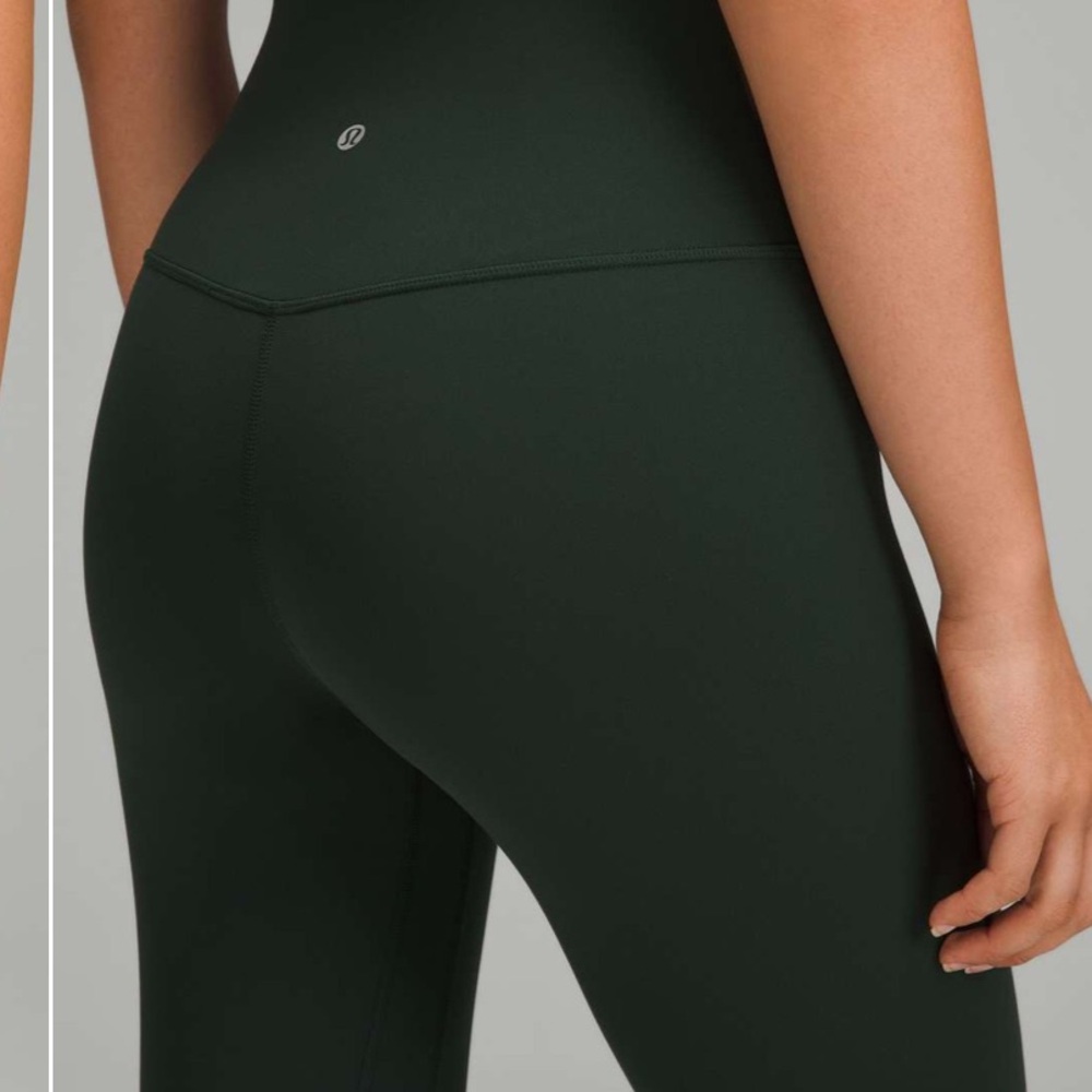 Lululemon Align High-Rise Crop 23" in Legacy Green - Picture 2 of 4